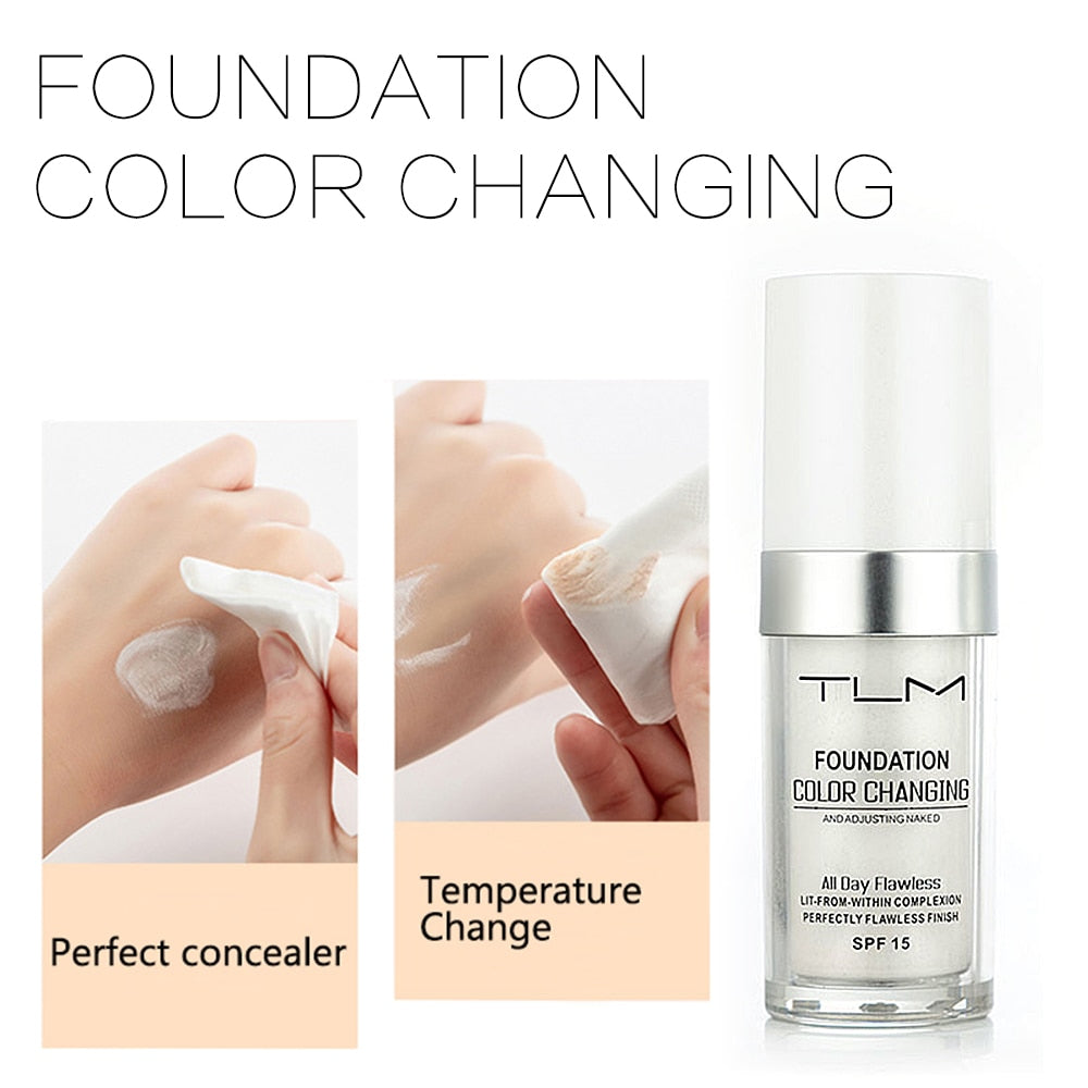 Color Changing Liquid Foundation