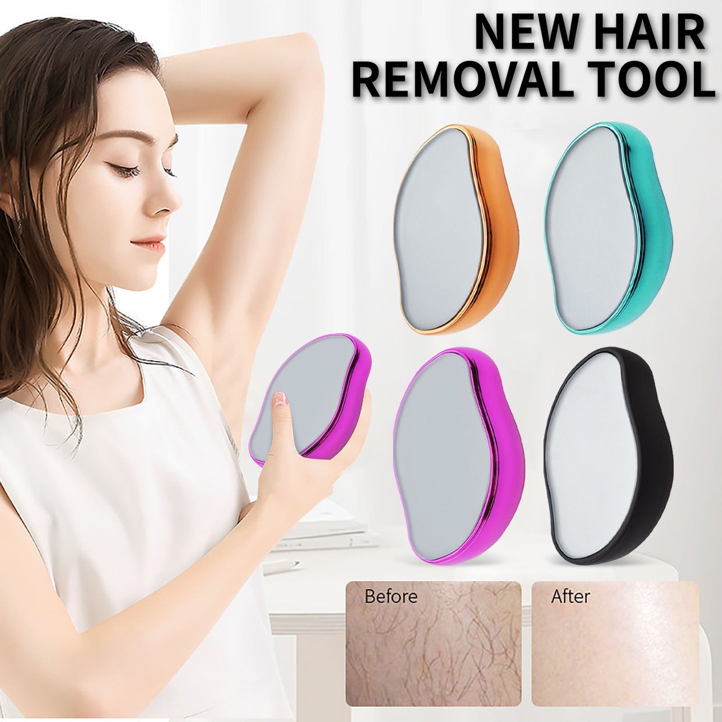 Compact Portable Hair Removal Epilator