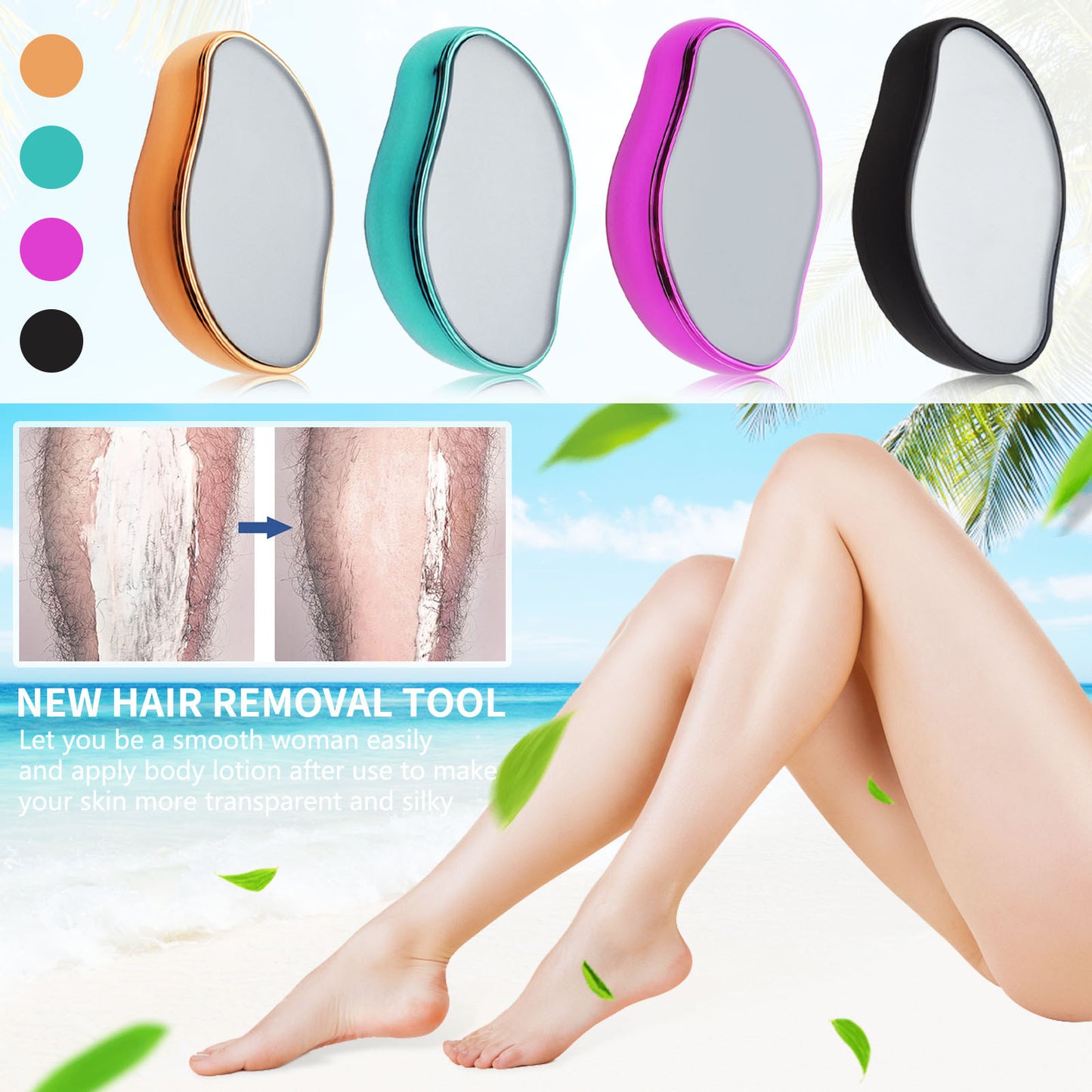 Compact Portable Hair Removal Epilator