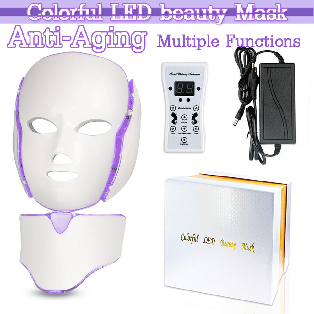 7-Color LED Facial Mask