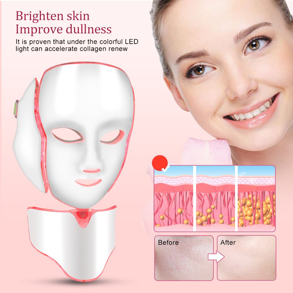 7-Color LED Facial Mask