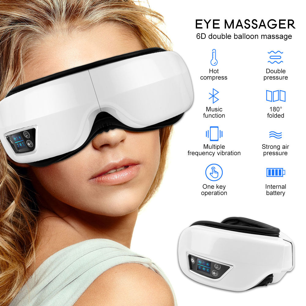 6D Smart Eye Massager with Airbag