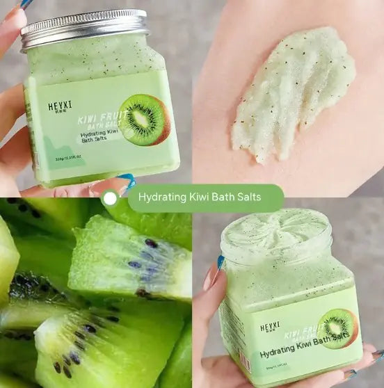 Natural Body Bath Salt Exfoliating Cream