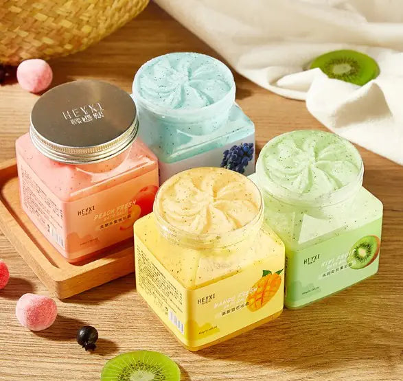 Natural Body Bath Salt Exfoliating Cream