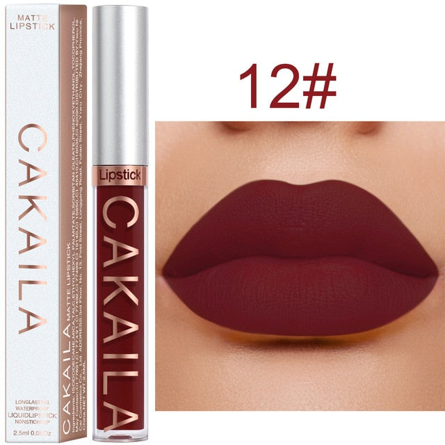 Non-Stick Long Wear Waterproof Matte Lipstick