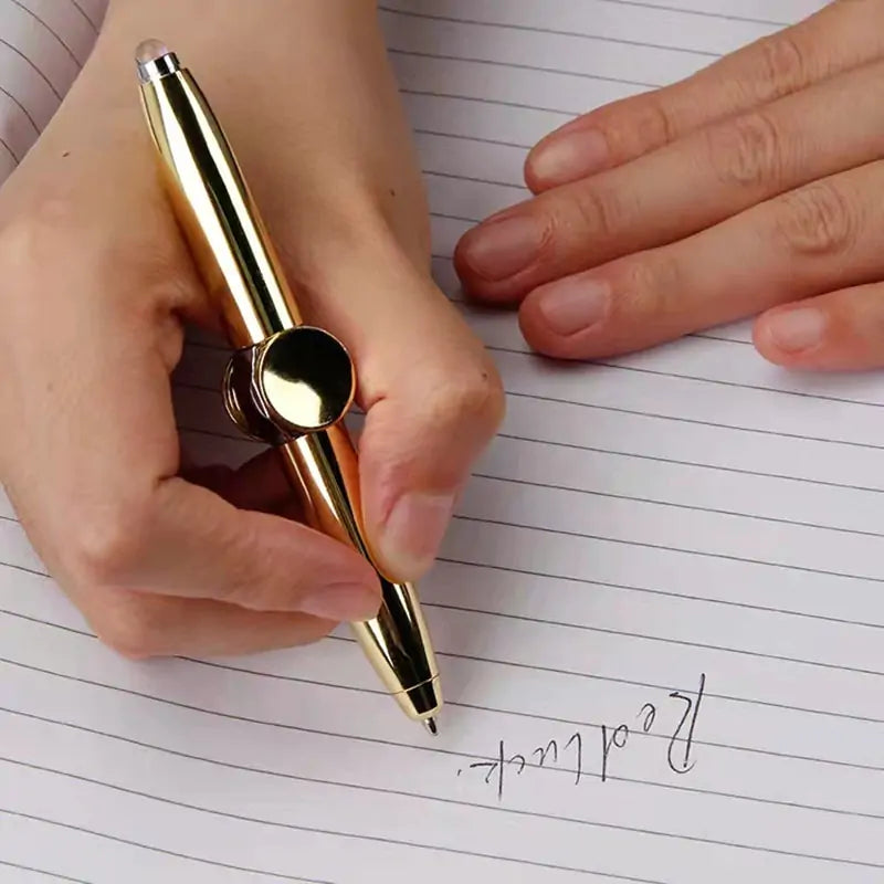 Metal Stylish Light-Up Writing LED Pen