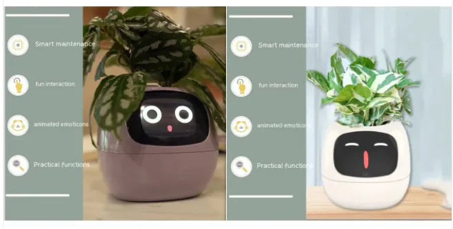 Smart Grow Planter with AI Expressions