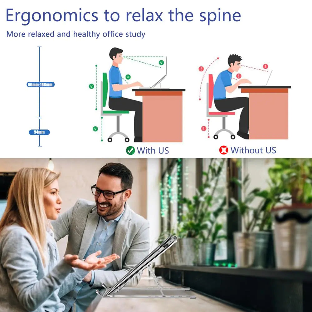 Foldable Adjustable Laptop Stand