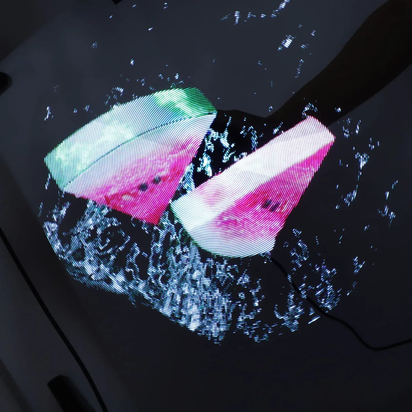3D Hologram Display Fan with 224 LED Light Beads