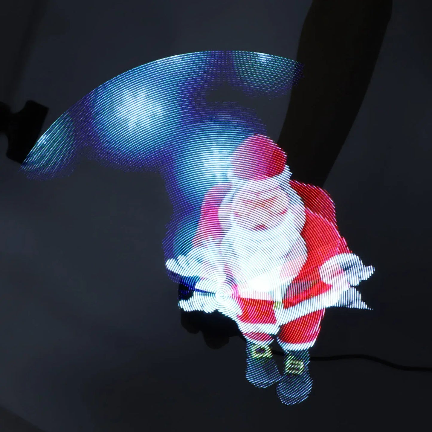 3D Hologram Display Fan with 224 LED Light Beads