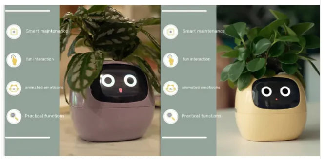 Smart Grow Planter with AI Expressions