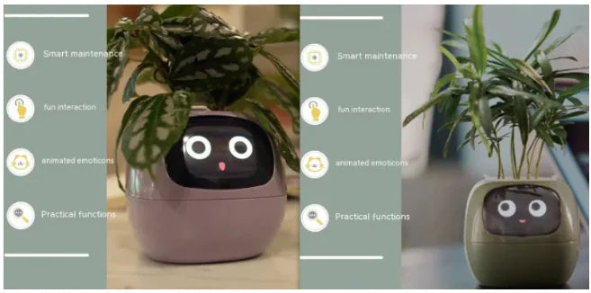Smart Grow Planter with AI Expressions