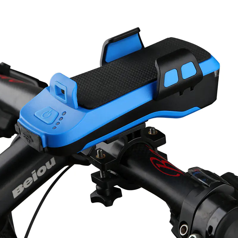 USB Rechargeable Bike Light Phone Holder