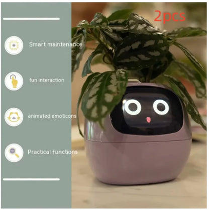 Smart Grow Planter with AI Expressions