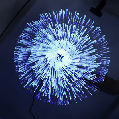 3D Hologram Display Fan with 224 LED Light Beads