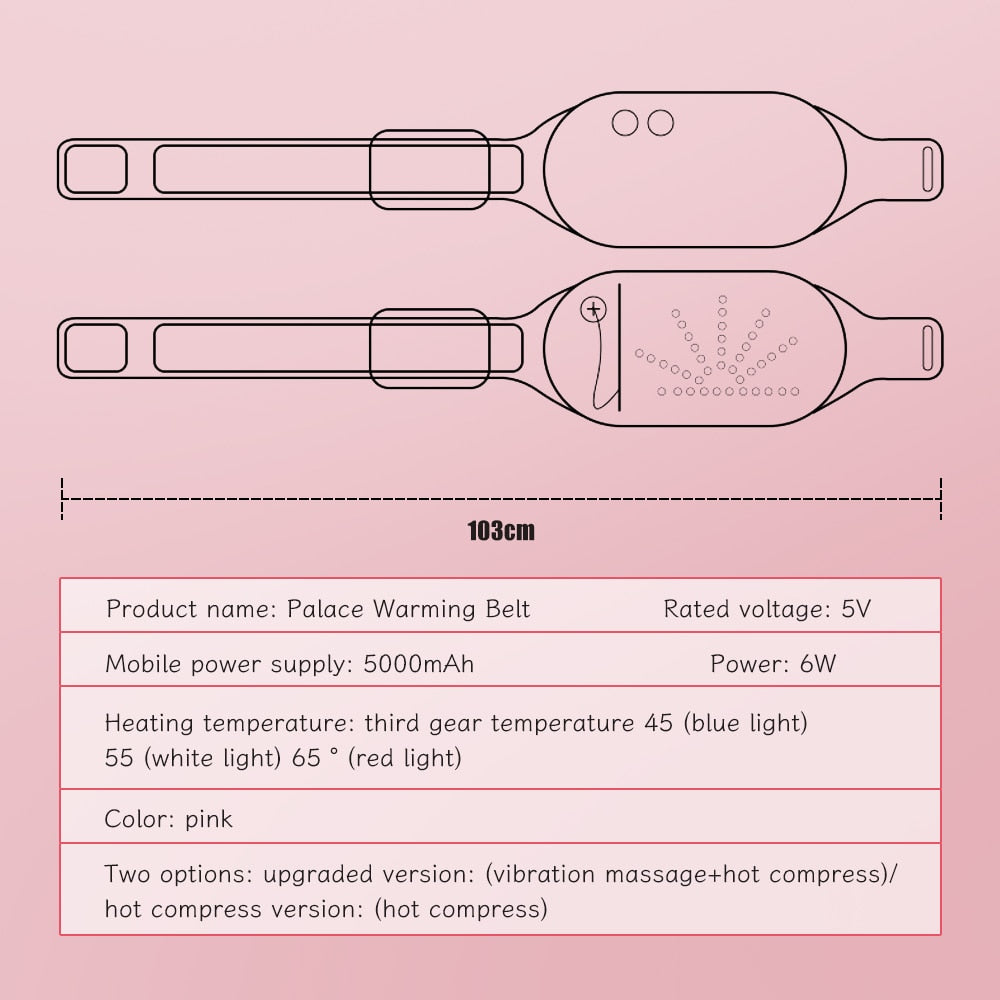 Electric Heated Belt Massager