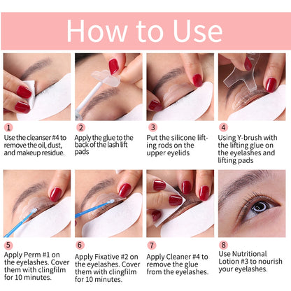 Professional Eyelash Perming and Lifting