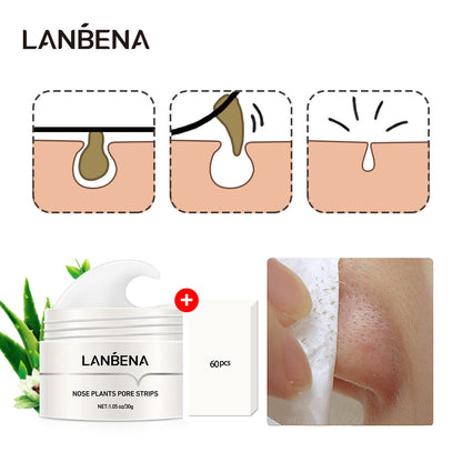 Blackhead Remover Nose Strips With Aloe Vera & Witch Hazel