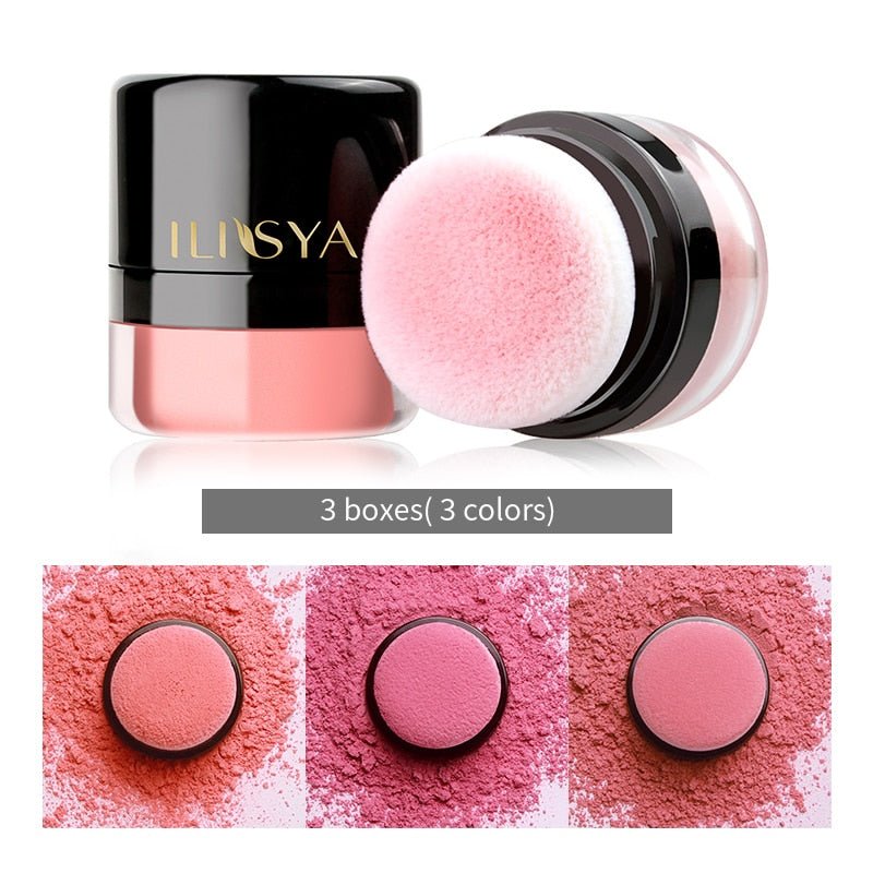 Trio Face Blusher Powder Set