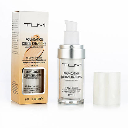 Color Changing Liquid Foundation