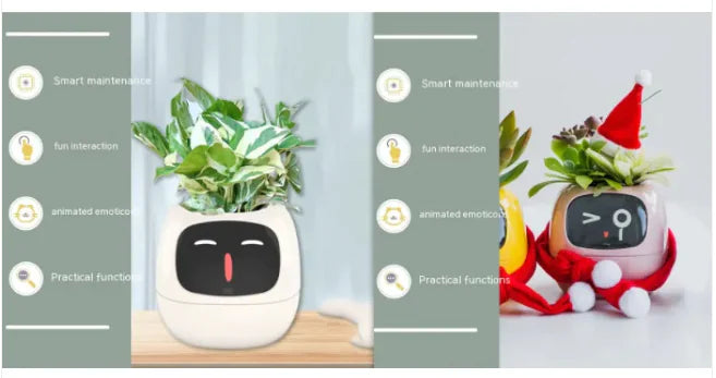 Smart Grow Planter with AI Expressions