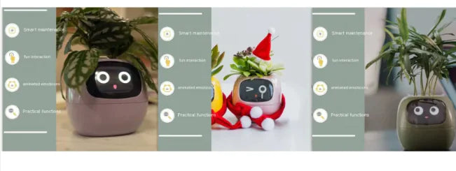 Smart Grow Planter with AI Expressions