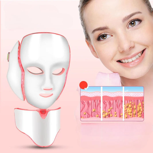 LED Facial Mask with 7 Light Colors