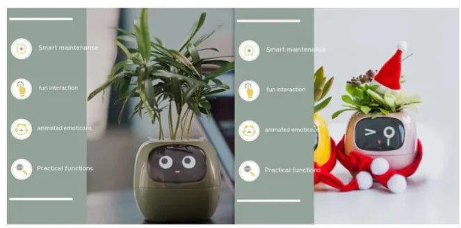 Smart Grow Planter with AI Expressions