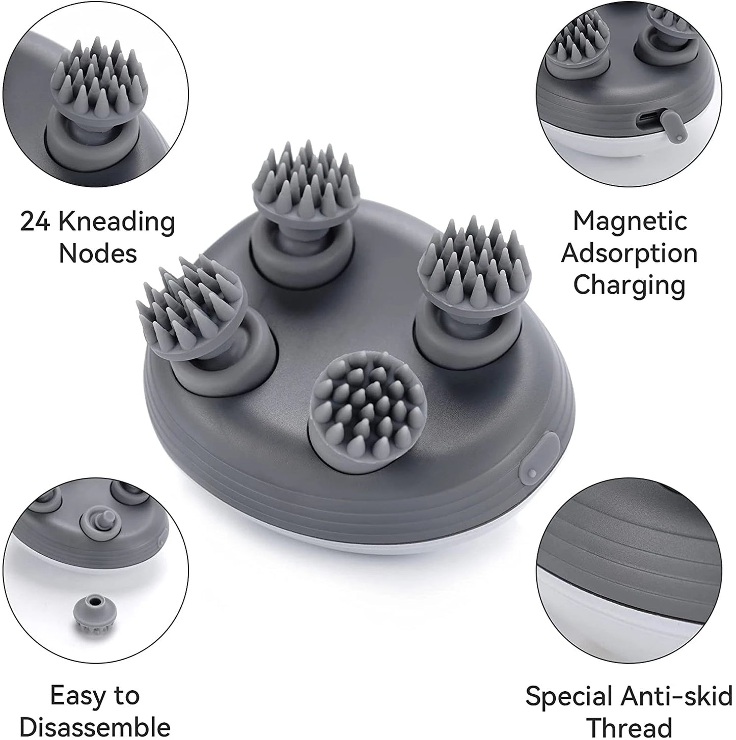 Portable Head Scalp Massage Device