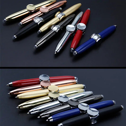 Metal Stylish Light-Up Writing LED Pen