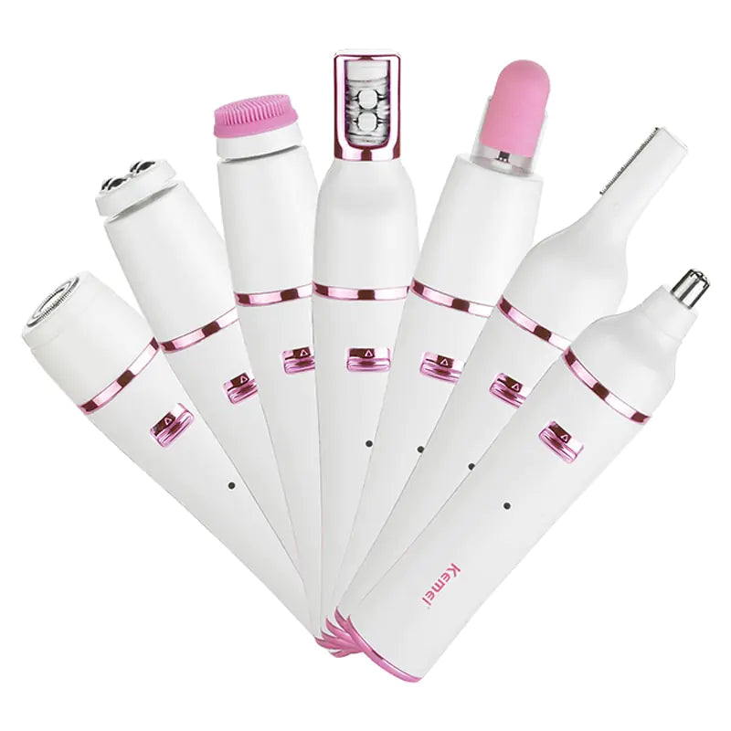 7-in-1 Electric Epilator Facial Hair Remover Kit