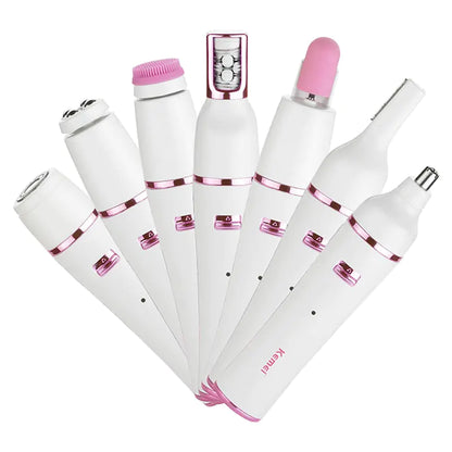 7-in-1 Electric Epilator Facial Hair Remover Kit