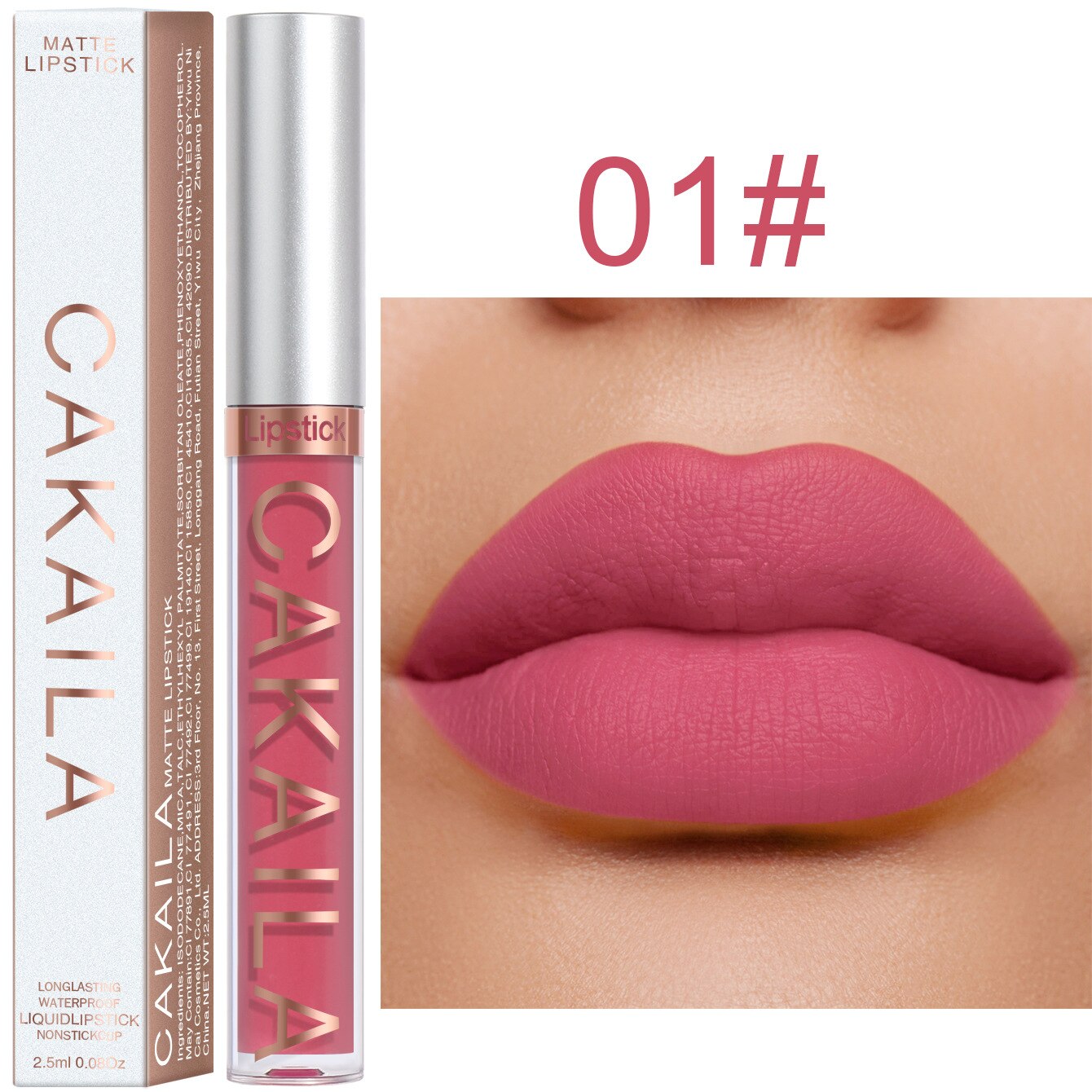 Non-Stick Long Wear Waterproof Matte Lipstick