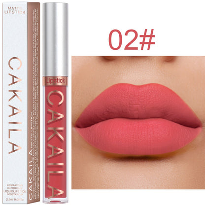 Non-Stick Long Wear Waterproof Matte Lipstick