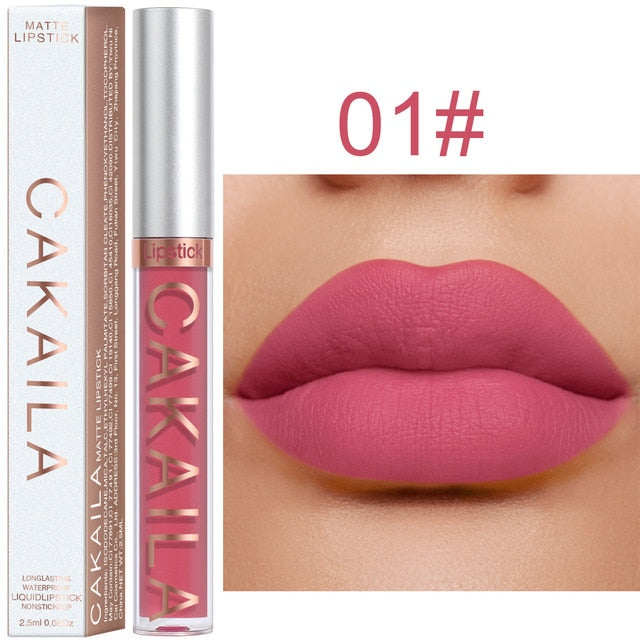 Non-Stick Long Wear Waterproof Matte Lipstick