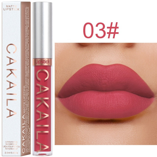 Non-Stick Long Wear Waterproof Matte Lipstick