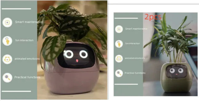 Smart Grow Planter with AI Expressions