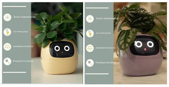 Smart Grow Planter with AI Expressions