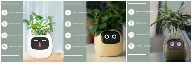 Smart Grow Planter with AI Expressions