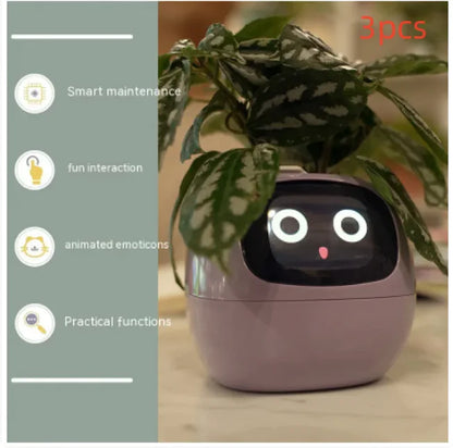 Smart Grow Planter with AI Expressions