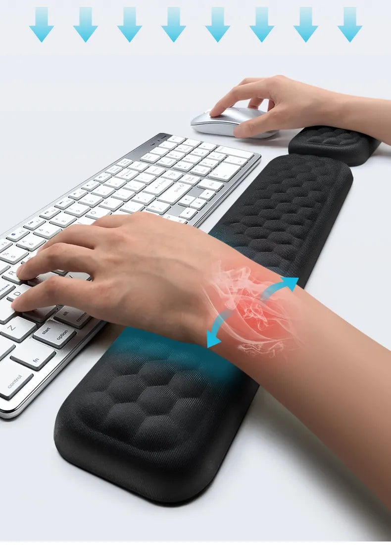 Ergonomic Memory Foam Wrist Pad