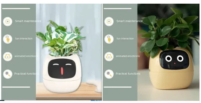 Smart Grow Planter with AI Expressions