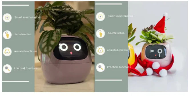 Smart Grow Planter with AI Expressions