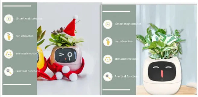 Smart Grow Planter with AI Expressions