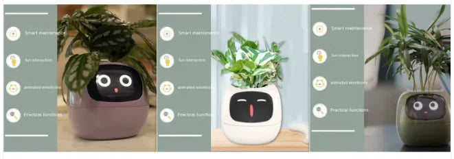 Smart Grow Planter with AI Expressions