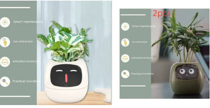 Smart Grow Planter with AI Expressions