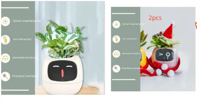 Smart Grow Planter with AI Expressions