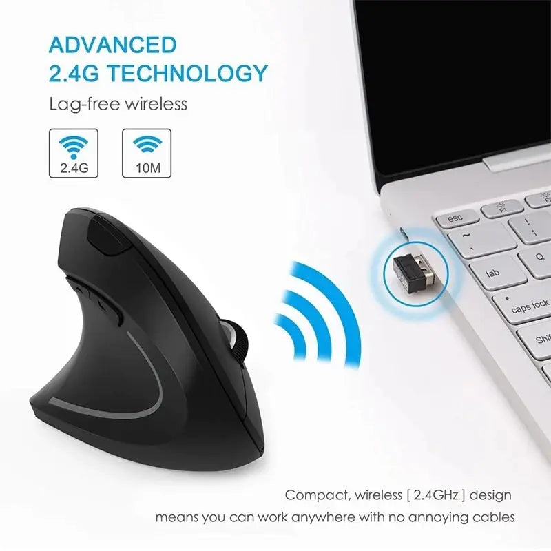 2.4G Vertical Right-Hand Mouse