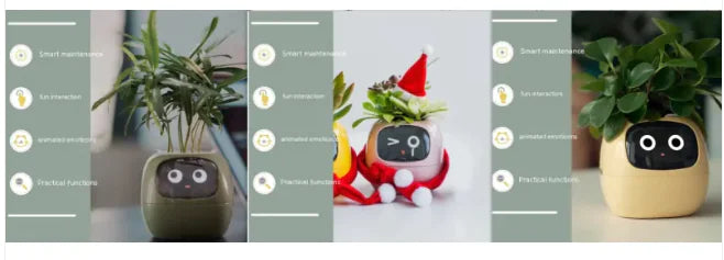 Smart Grow Planter with AI Expressions