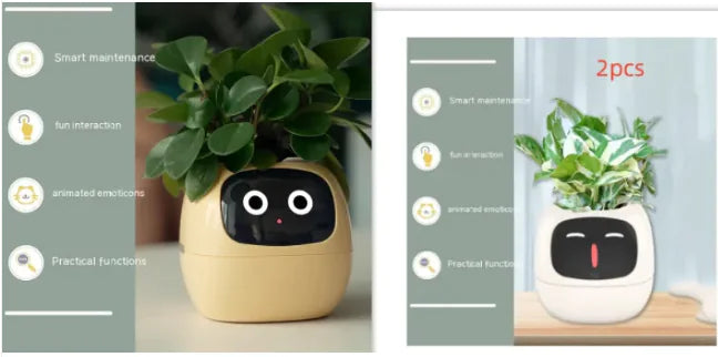 Smart Grow Planter with AI Expressions